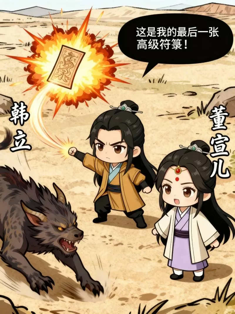 付休与 符箓世家漫画