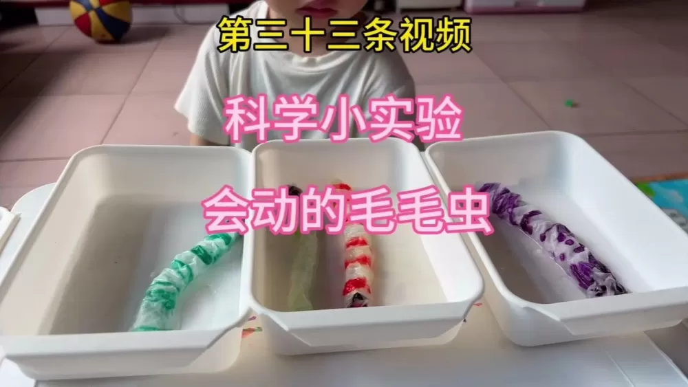 毛毛虫科学实验原理