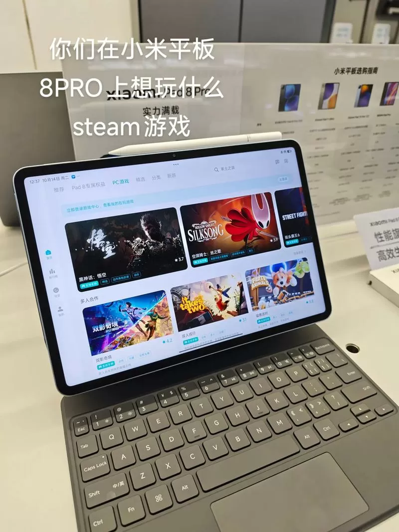 小米平板能玩steam游戏吗