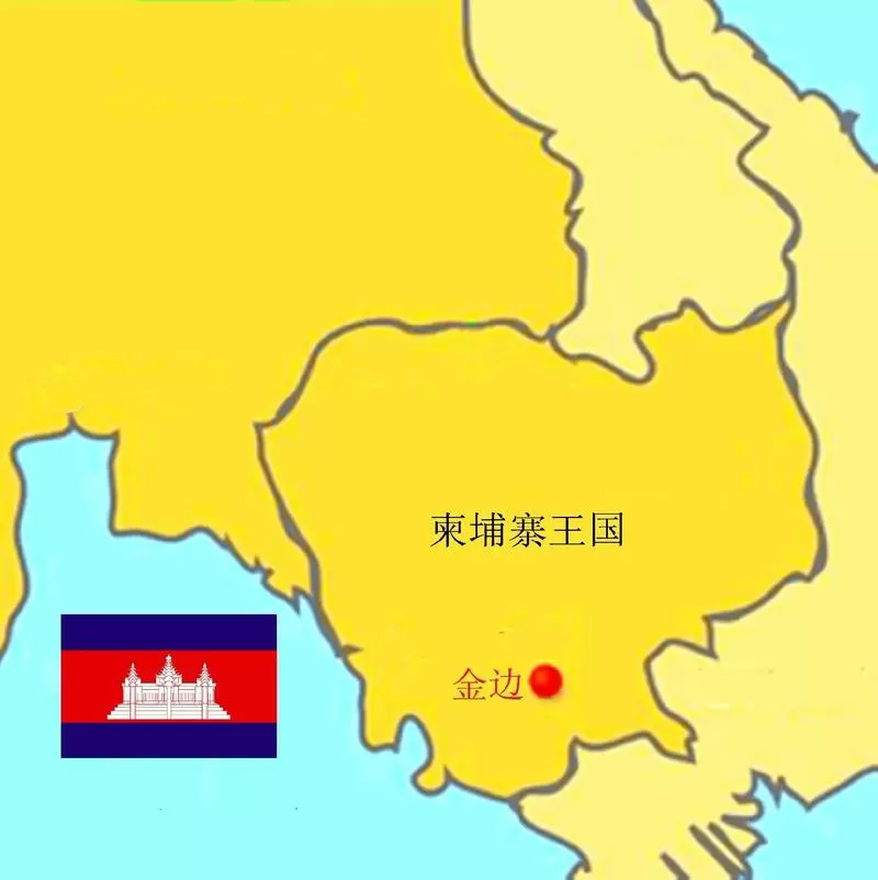 柬埔寨交通地图