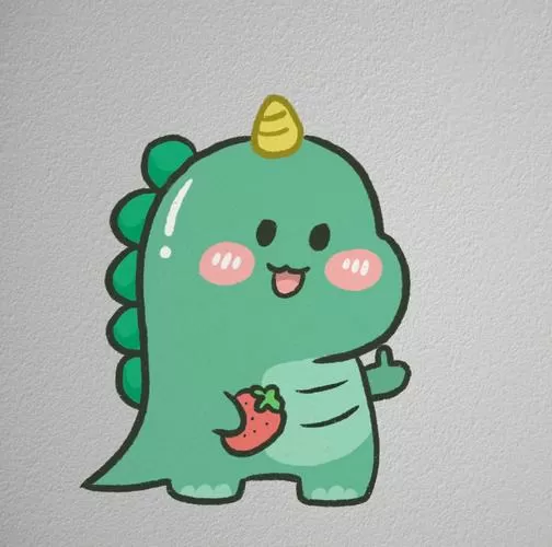 超萌小恐龙头像
